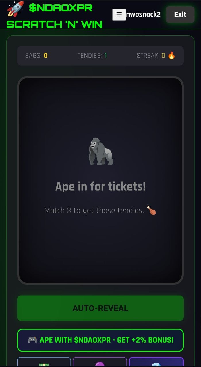 Ape in for tickets!